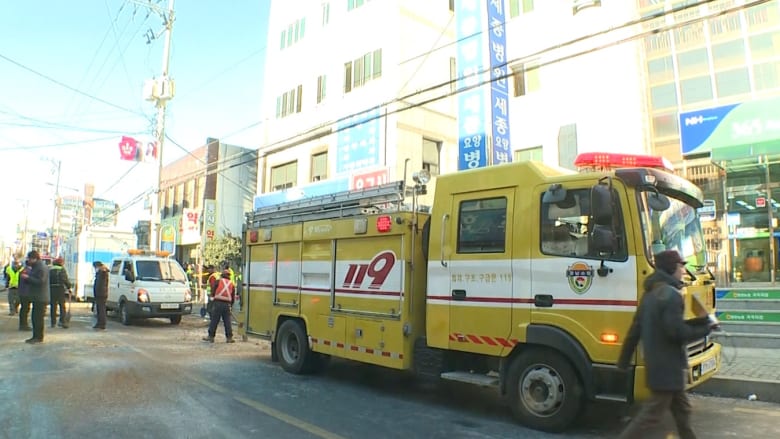 مقتل العشرات وإصابة أكثر من 100 في حريق بمستشفى في كوريا الجنوبية