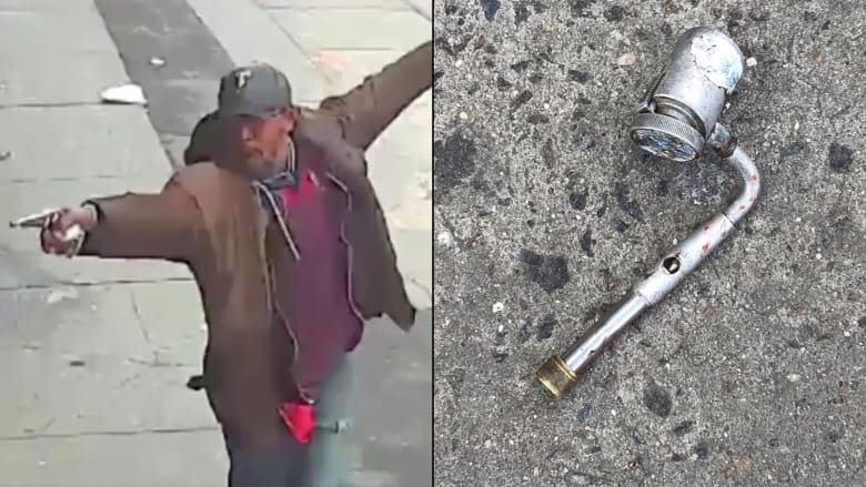 شاهد.. رجل أسود يلقى حتفه برصاص شرطة نيويورك لتلويحه بأنبوب