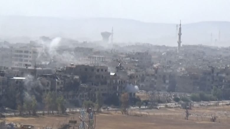 شاهد.. استمرار عمليات النظام السوري بالمناطق المحيطة بدمشق