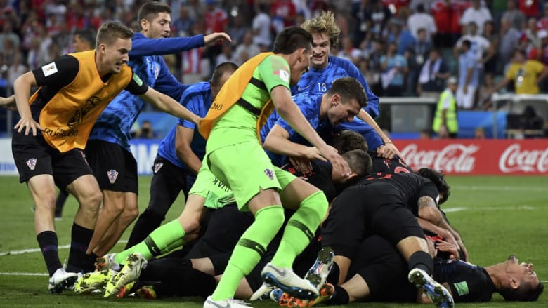 مساكم مونديال.. كيف ستتأثر كرواتيا بلقاء روسيا أمام إنجلترا؟