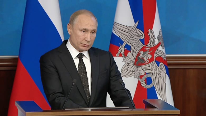 خطاب عسكري حاد من بوتين وانزعاج روسي من أمريكا