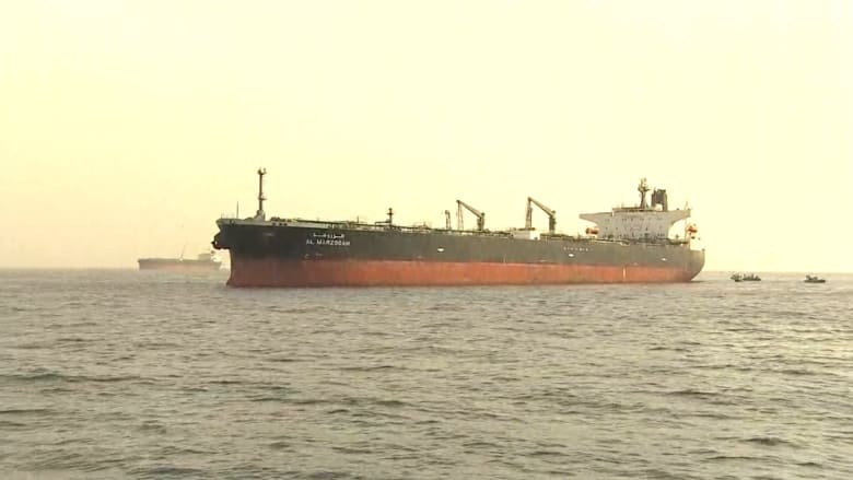 من خليج عُمان.. CNN تكشف ما حدث للسفن الـ4 قرب ميناء الفجيرة