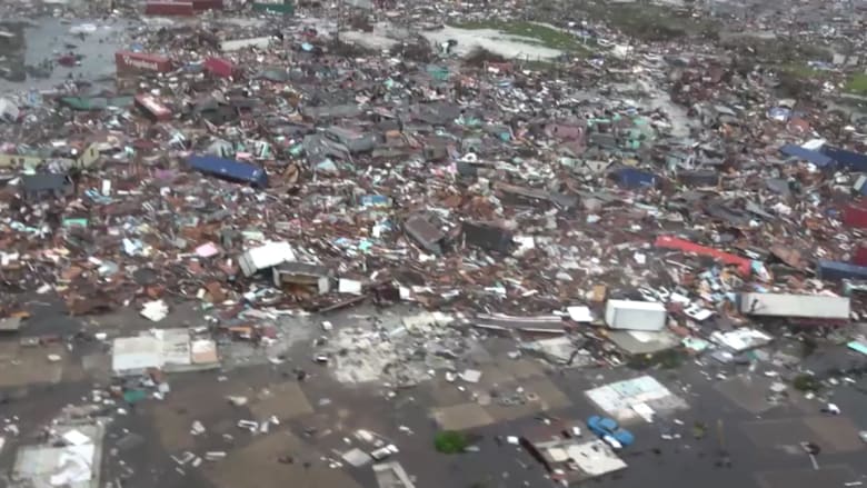 إعصار دوريان يخلف دمارا غير مسبوق في جزر البهاما