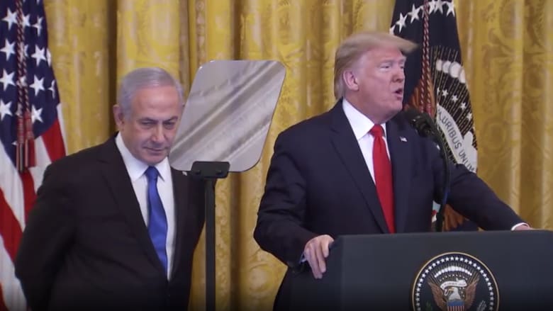 ترامب: إسرائيل اليوم تتخذ خطوة كبيرة نحو السلام