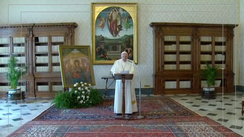 فيروس كورونا.. البابا فرانسيس يبث خطابه الأسبوعي عبر رابط فيديو