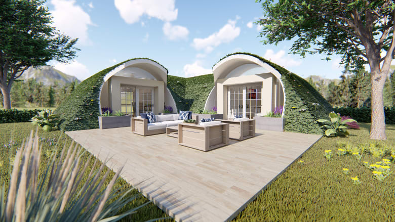 مشروع "البيوت الخضراء" - مجمع الشارقة للبحوث والتكنولوجيا والابتكار - الإمارات