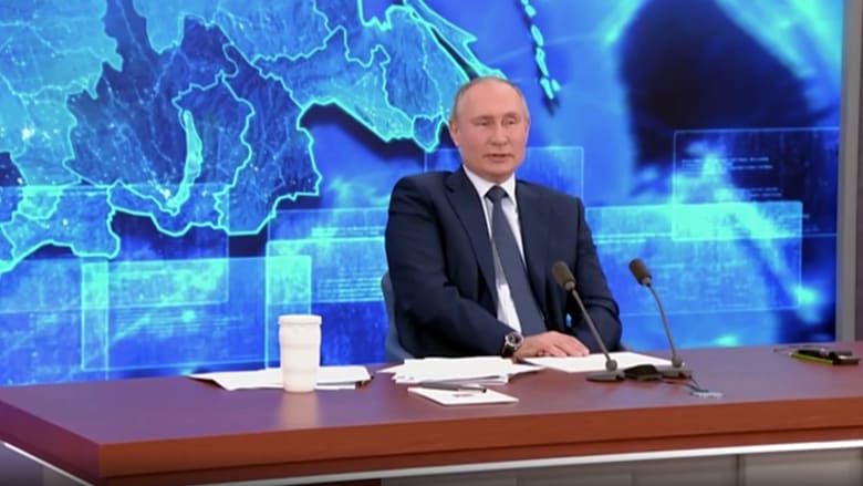 بوتين: الخارجية والاستخبارات الأمريكية يقفون وراء تأليف قصة القرصنة
