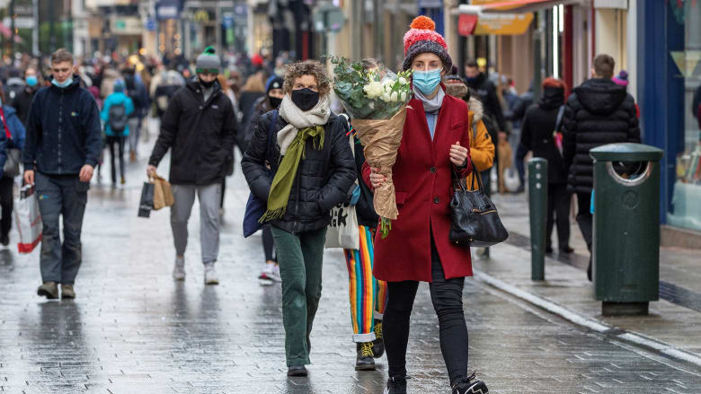 دراسة جديدة تظهر أن أيرلندا كان لديها أعلى معدل إصابة بفيروس كورونا على مستوى العالم في الأيام السبعة التي سبقت 10 يناير
