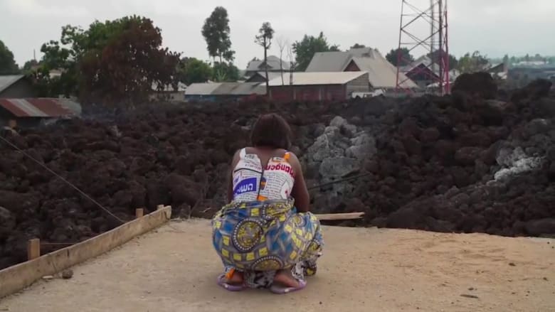 بعد مرور أسبوع.. آلام ثوران بركان الكونغو لا تزال تؤثر على الشعب