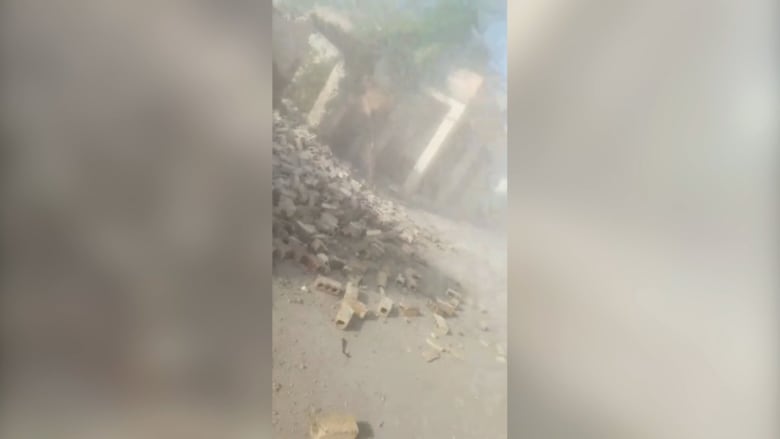 فيديو يُظهر اللحظات الأولى والدمار الذي سببه زلزال هايتي
