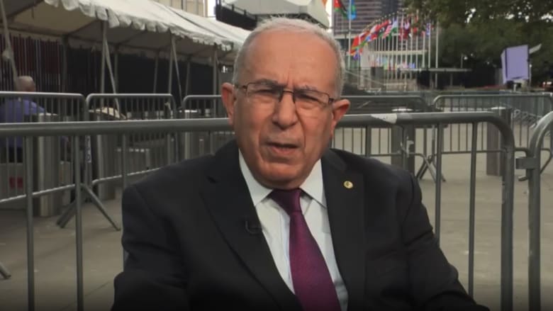 لعمامرة لـCNN: الجزائر صبرت على انتهاكات المغرب ولن نقبل المزيد