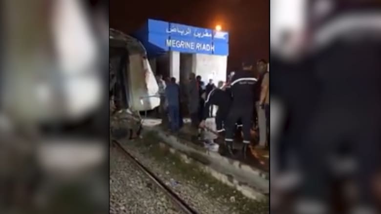 تصادم بين قطارين في تونس.. وإصابة 33 شخصًا عالأقل 