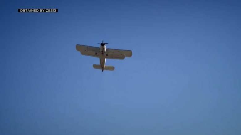كاميرا ترصد لحظة سقوط طائرة وانفجارها بعد لحظات من إقلاعها