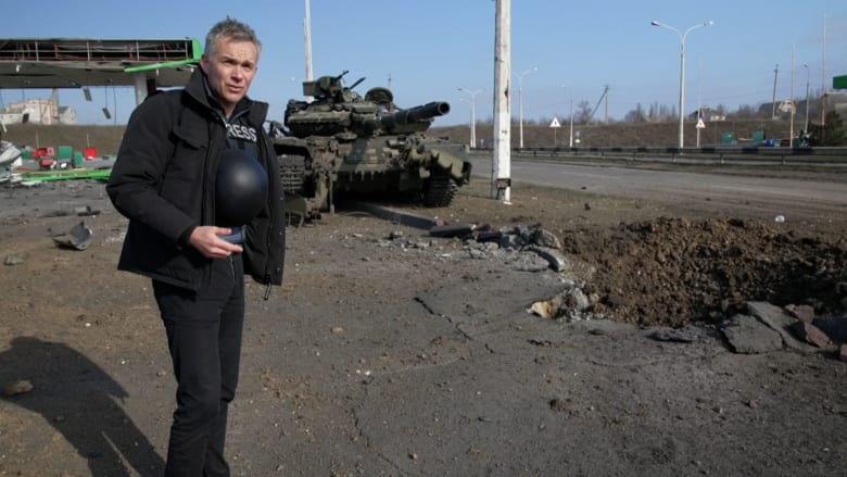 شاهد تداعيات قتال شرس على جسر رئيسي في أوكرانيا