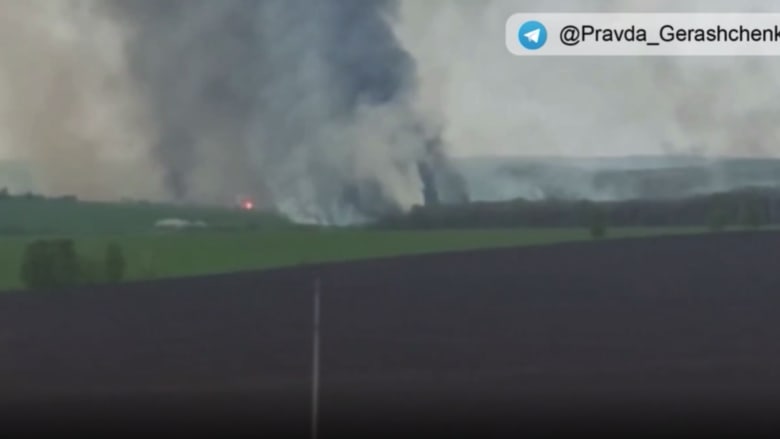 فيديو يرصد انفجارات وحرائق هائلة تندلع في منشأة عسكرية داخل روسيا
