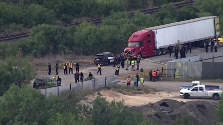 "مأساة إنسانية مروعة".. العثور على جثث 46 مهاجرًا في شاحنة بولاية تكساس
