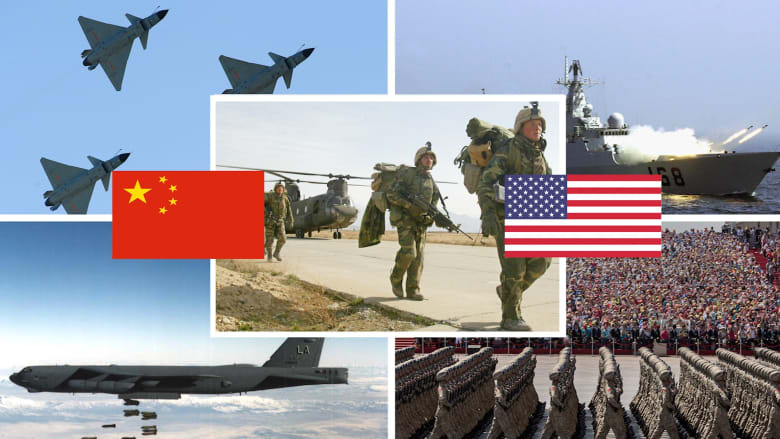 مقارنة بين الجيش الأمريكي ونظيره الصيني.. من الأقوى عسكرياَ؟