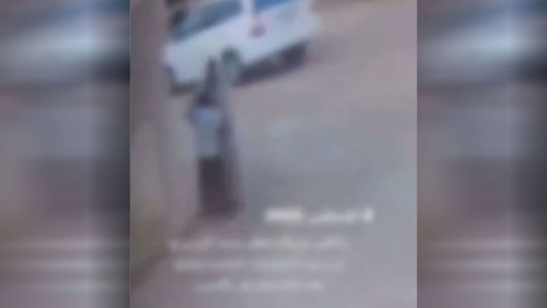 من الفيديو الذي نشرته الداخلية السعودية على سناب شات 