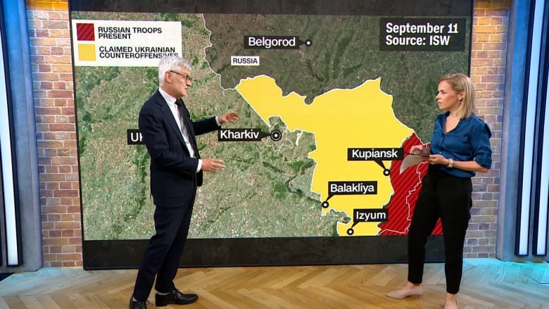 على الخريطة.. شاهد كيف تمكنت أوكرانيا من استعادة أراض في أسبوع أكثر مما استولت عليه روسيا منذ أبريل