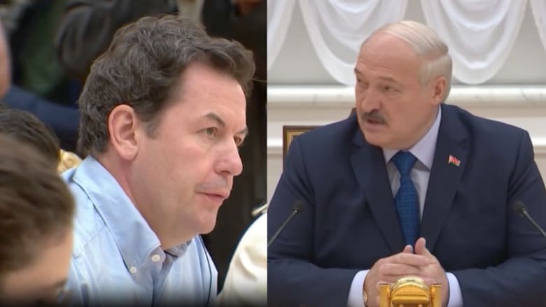 شاهد كيف رد رئيس بيلاروسيا على سؤال مراسل CNN حول مكان زعيم فاغنر