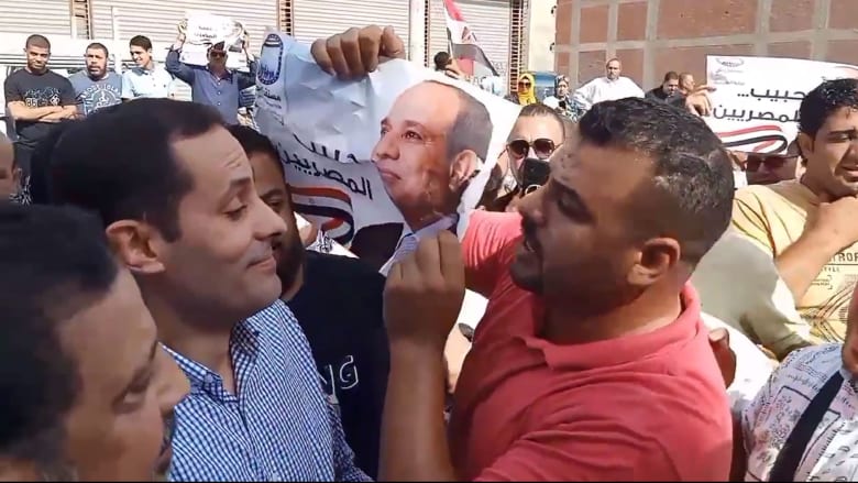 فيديو تجمهر مؤيدين للسيسي حول أحمد طنطاوي يثير تفاعلا