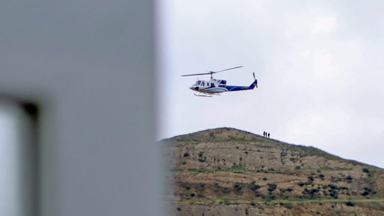 الهلال الأحمر الإيراني: نقل جثث قتلى تحطم المروحية الرئاسية إلى تبريز