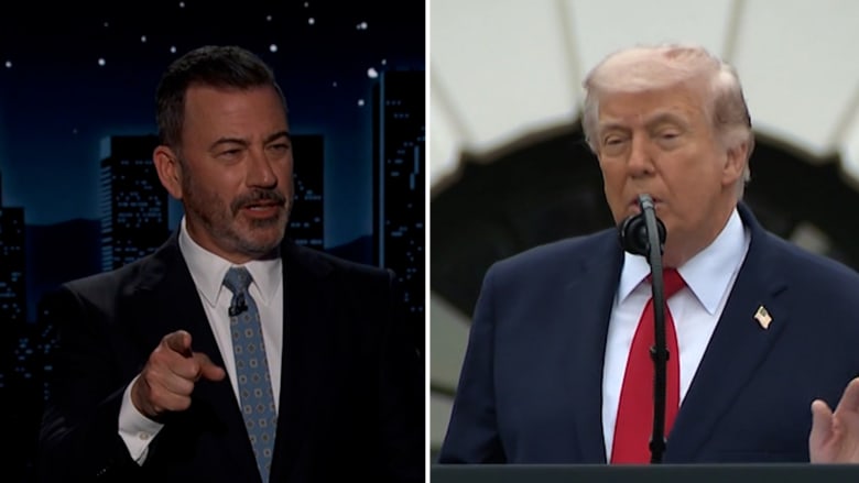 "وحده ترامب من قد يفعل ذلك".. كيميل يشير إلى نكتة أطلقها الرئيس الأمريكي خلال خطابه