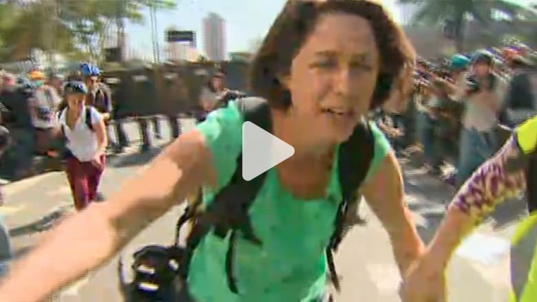 إصابة اثنين من فريق CNN بالبرازيل في مصادمات ساو باولو إصابة اثنين من فريق CNN بالبرازيل في مصادمات ساو باولو