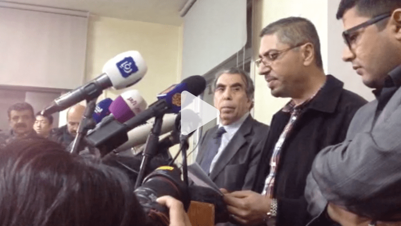 بالفيديو.. لجنة مناصرة الطيار الكساسبة تطالب الحكومة الأردنية بإشراكها بالتفاوض مع "داعش" بالفيديو.. لجنة مناصرة الطيار الكساسبة تطالب الحكومة الأردنية بإشراكها بالتفاوض مع "داعش"