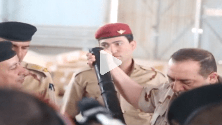 شاهد.. أسلحة من التحالف الدولي للقوات العراقية تحضيرا لمعركة الموصل شاهد.. أسلحة من التحالف الدولي للقوات العراقية تحضيرا لمعركة الموصل