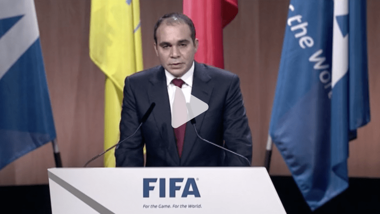 الأمير علي أمام الفيفا: ماحصل وصمة عار مستنا جميعاً الأمير علي أمام الفيفا: ماحصل وصمة عار مستنا جميعاً