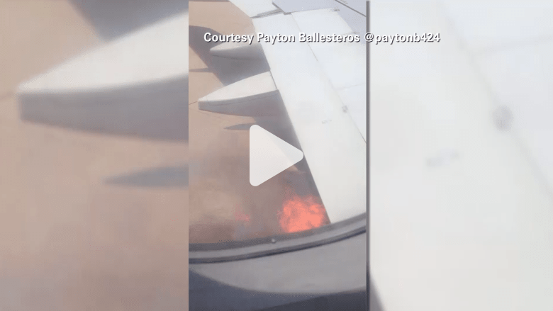بالفيديو.. حريق في طائرة تجارية لدى هبوطها في مطار دالاس بالفيديو.. حريق في طائرة تجارية لدى هبوطها في مطار دالاس