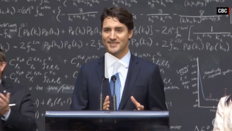 رئيس الوزراء الكندي يذهل الجمهور بحديثه عن الحواسيب الكمية رئيس الوزراء الكندي يذهل الجمهور بحديثه عن الحواسيب الكمية