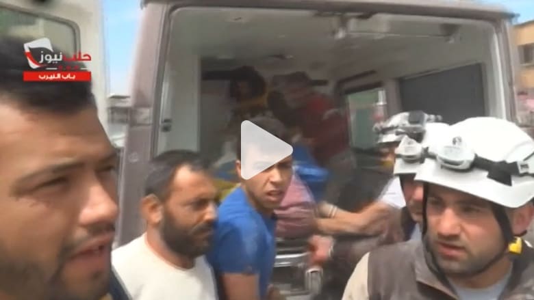 بالفيديو: الغارات تدك حلب وأعداد القتلى في ارتفاع بالفيديو: الغارات تدك حلب وأعداد القتلى في ارتفاع