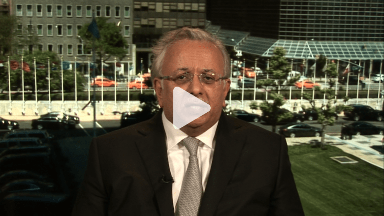 سفير السعودية بـUN لـCNN: لماذا نعاقب الفلسطينيين لخطأ ارتكبته الأمم المتحدة؟.. والمملكة رفعت من التقرير بصورة لا رجعة فيه سفير السعودية بـUN لـCNN: لماذا نعاقب الفلسطينيين لخطأ ارتكبته الأمم المتحدة؟.. والمملكة رفعت من التقرير بصورة لا رجعة فيه