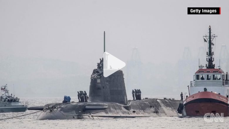 بالفيديو: حادث اصطدام بين غواصة نووية بريطانية وسفينة تجارية قبالة ميناء جبل طارق بالفيديو: حادث اصطدام بين غواصة نووية بريطانية وسفينة تجارية قبالة ميناء جبل طارق