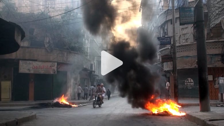 سكان حلب يصارعون من أجل البقاء على قيد الحياة سكان حلب يصارعون من أجل البقاء على قيد الحياة