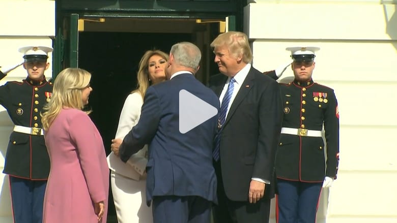 ترامب يستقبل نتنياهو في البيت الأبيض ترامب يستقبل نتنياهو في البيت الأبيض