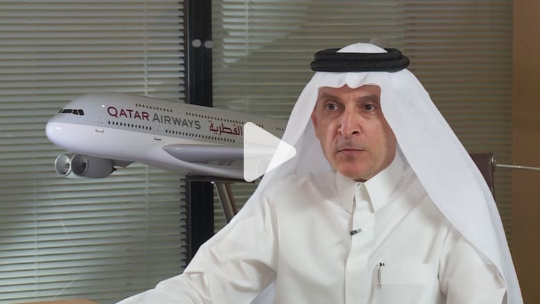 الرئيس التنفيذي للقطرية: الحظر تصرف "غير متحضّر".. وقطر ستظل "مثابرة" الرئيس التنفيذي للقطرية: الحظر تصرف "غير متحضّر".. وقطر ستظل "مثابرة"