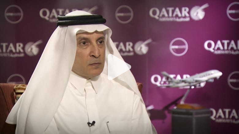 الرئيس التنفيذي لطيران القطرية عن حظر ترامب: إذا استمر الأمر فقد نجد مسافرين بالملابس الداخلية فقط الرئيس التنفيذي لطيران القطرية عن حظر ترامب: إذا استمر الأمر فقد نجد مسافرين بالملابس الداخلية فقط