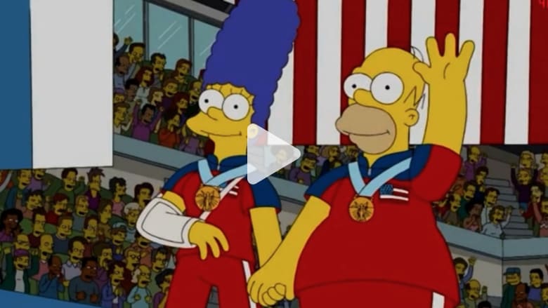 "The Simpsons" يتوقع فوز أمريكا بالميدالية الذهبية على السويد قبل 8 أعوام "The Simpsons" يتوقع فوز أمريكا بالميدالية الذهبية على السويد قبل 8 أعوام