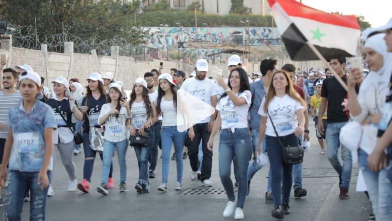 بمناسبة اليوم العالمي للسلام، شهدت عدة مدن سورية يوم ماراثون بمناسبة اليوم العالمي للسلام، شهدت عدة مدن سورية يوم ماراثون