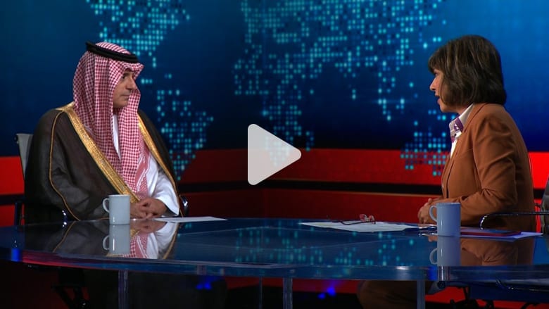 رداً على ترامب.. الجبير لـCNN: ملتزمون بموازنة سوق النفط رداً على ترامب.. الجبير لـCNN: ملتزمون بموازنة سوق النفط