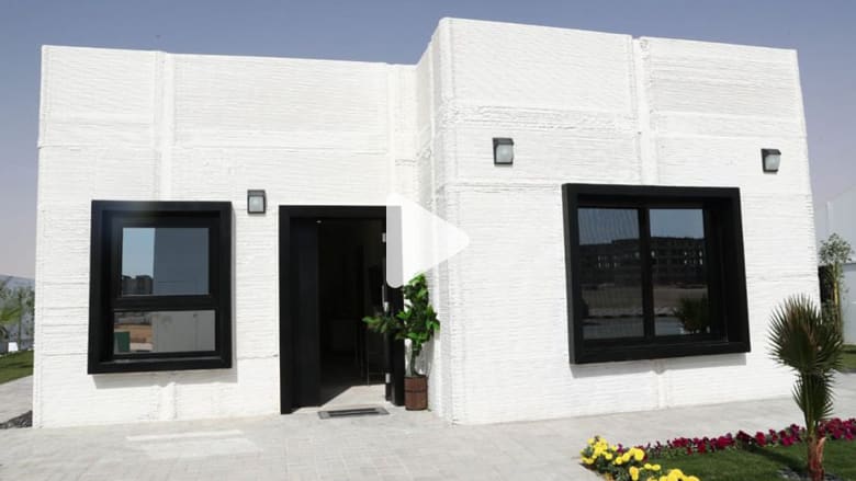 بناء أول منزل بالطباعة ثلاثية الأبعاد في السعودية بناء أول منزل بالطباعة ثلاثية الأبعاد في السعودية