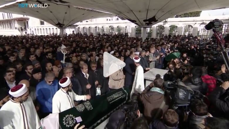 جنازة وإقامة صلاة الغائب على خاشقجي في إسطنبول جنازة وإقامة صلاة الغائب على خاشقجي في إسطنبول