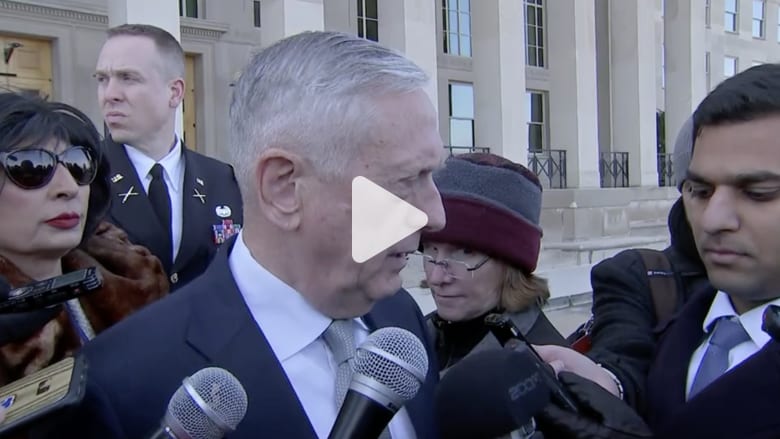 ماتيس: لادليل لدينا حول علاقة ولي العهد السعودي بقتل خاشقجي ماتيس: لادليل لدينا حول علاقة ولي العهد السعودي بقتل خاشقجي