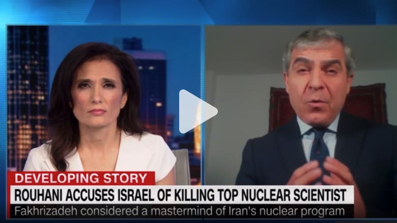 بعد اغتيال زاده.. جرجس لـCNN: نقطة تحول في تسريع حصول إيران على قنبلة نووية بعد اغتيال زاده.. جرجس لـCNN: نقطة تحول في تسريع حصول إيران على قنبلة نووية