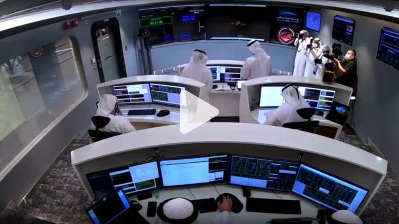 Watch the moment to announce the success of the Emirati Al-Amal probe to Mars Watch the moment to announce the success of the Emirati Al-Amal probe to Mars