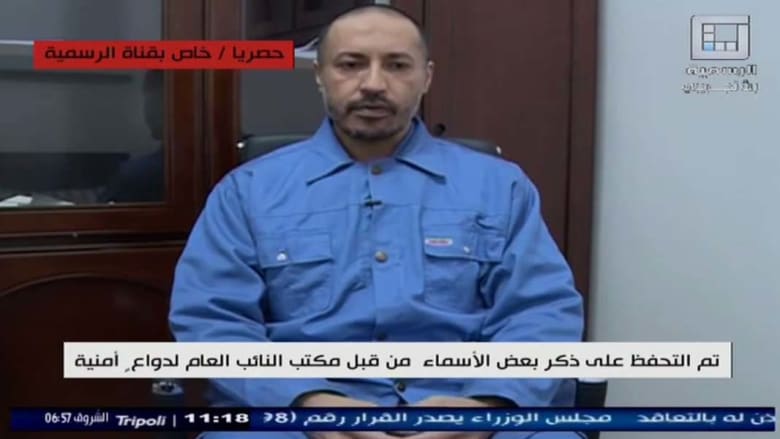 ليبيا: "اعترافات" للساعدي تشير لعلاقة بين أنصار القذافي وقيادي انفصالي