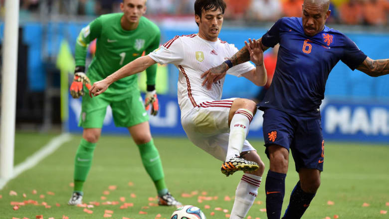 مباراة كأس العالم الثالثة .. إسبانيا وهولندا بالصور